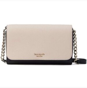 Kate Spade Cream and Black Crossbody Bag